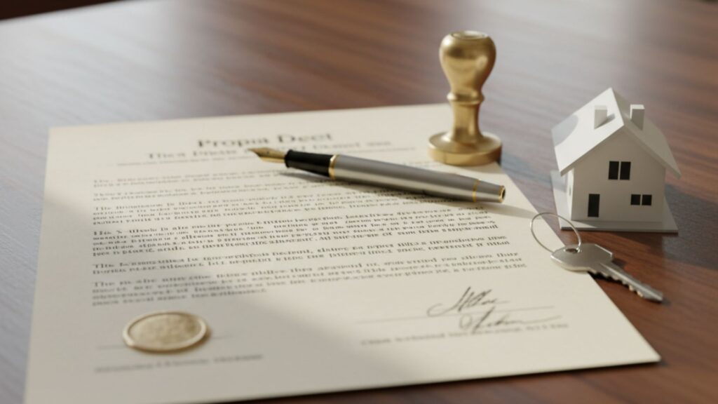 Property Deed A Comprehensive Guide