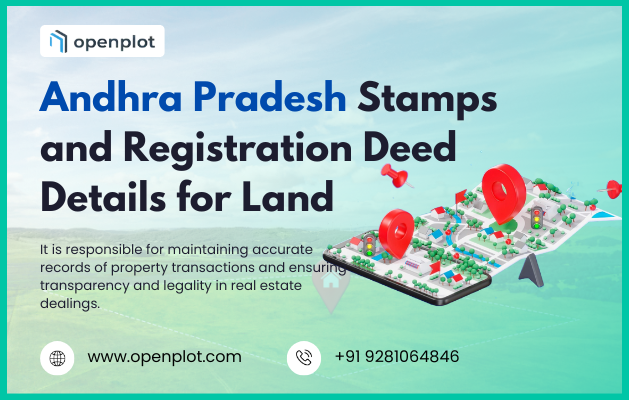 Andhra Pradesh Stamps and Registration Deed Details for Land Property