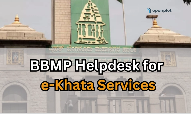 BBMP Helpdesk for e-Khata Services