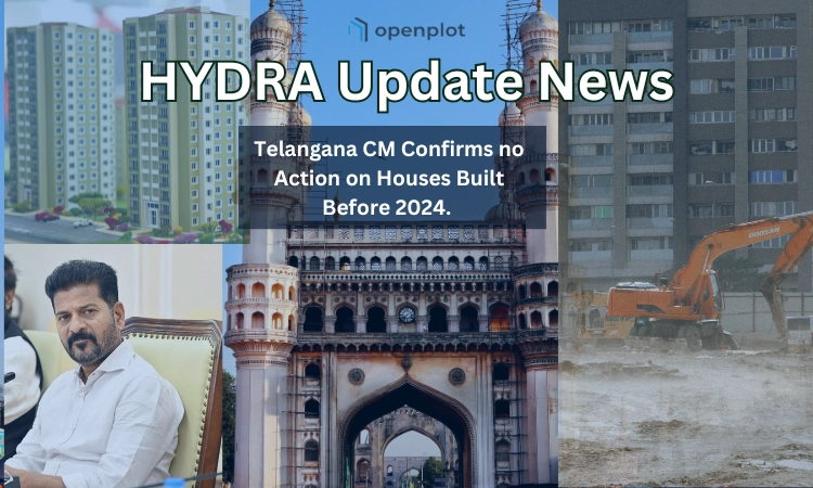 HYDRA Update News: Tells Telangana CM, No Action on Houses Built Before 2024