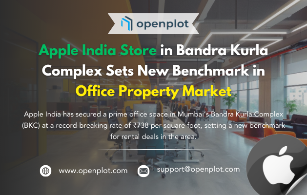 Apple India store in Bandra Kurla Complex setting a new standard in the office property market