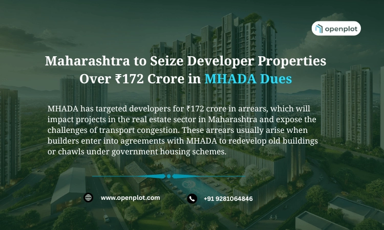 MHADA seizes over ₹172 crore developer properties