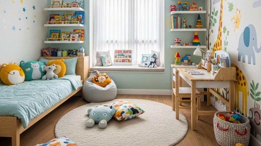 Kids’ Room Decoration : Fun, Functional, and Safe
