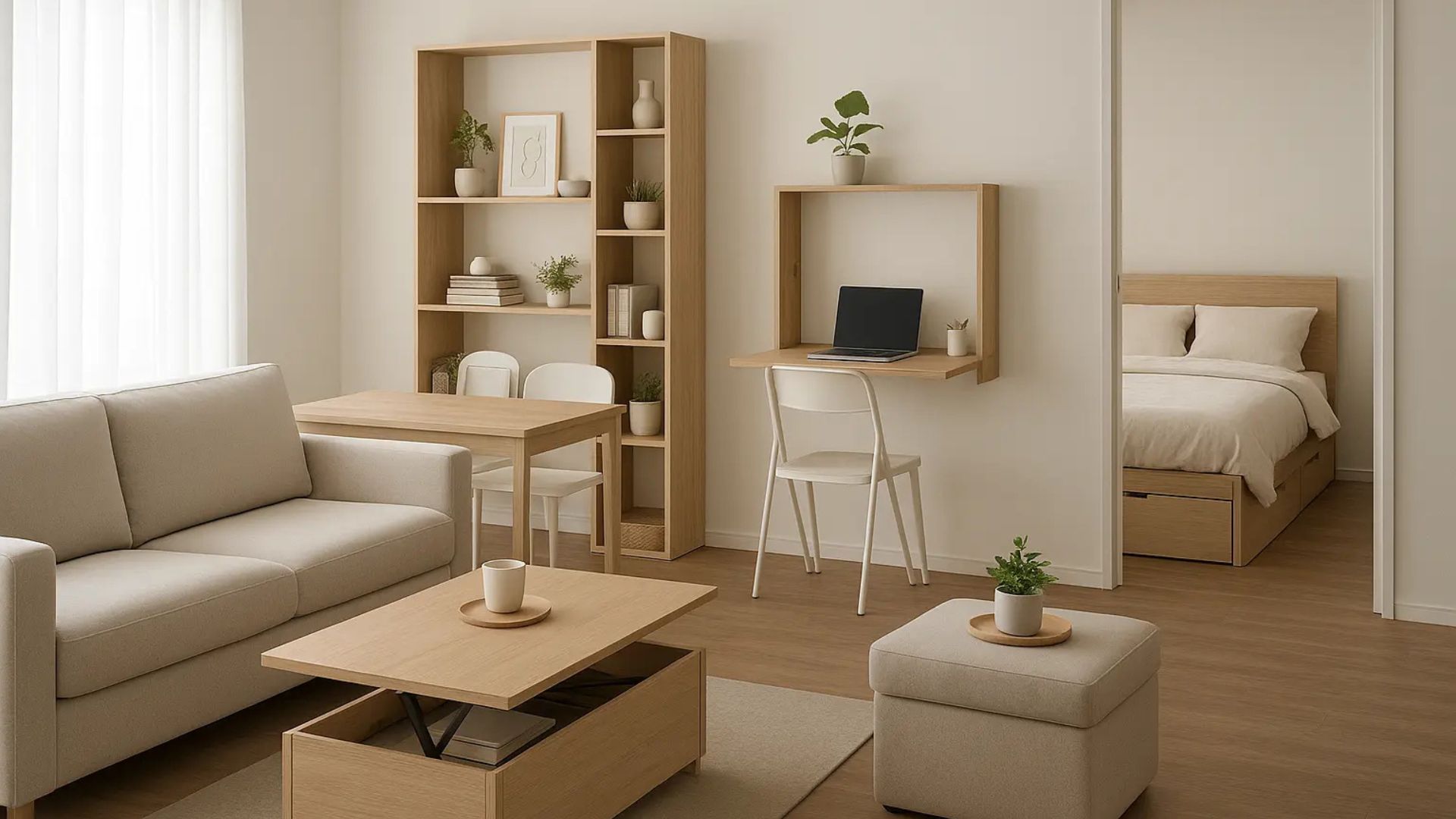 A closer look at Modern Small Apartment Decorating Ideas With A Multi-Functional Furniture