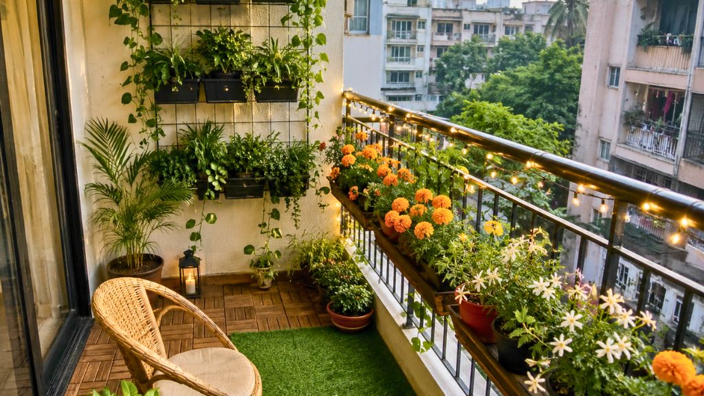 Space-Saving Garden Design Ideas for Small Indian Homes and Apartments in 2026